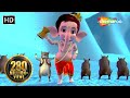 Popular Songs For Kids | Naache Dhin Dhin Full Song in Hindi – Bal Ganesh | Shemaroo Kids Hindi