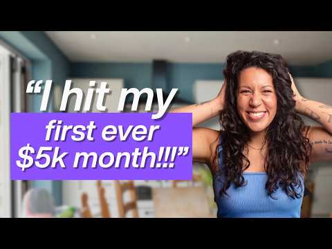 Mom goes from $14/hour to $5K/month creating content