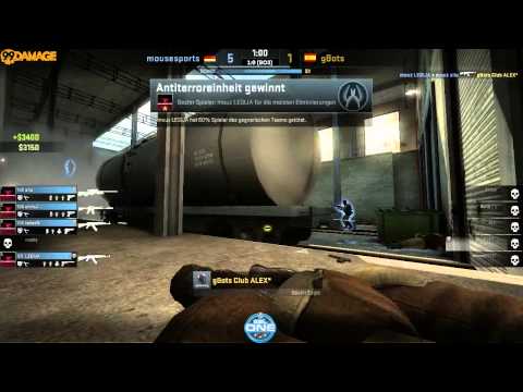 ESL One Cologne 2014 South-West-Qualifier - Viertelfinale mousesports vs. gBots (de_de_train) Map 2