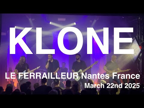 KLONE – Full Live Concert 4K @ LE FERRAILLEUR, Nantes, France – March 22nd, 2025