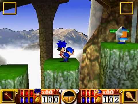 N64 Game Sample Video - Goemon's Great Adventure USA