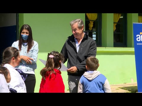 Inauguración de radiobase de Antel en Quebracho, Cerro Largo