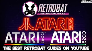 Retrobat ☆ Atari 2600,5200,7800 Setup Guide #retrobat #emulator #frontend