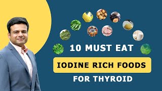 Top 10 Foods High in Iodine | Benefits of Iodine |  What is Iodine? | Symptoms of Iodine Deficiency