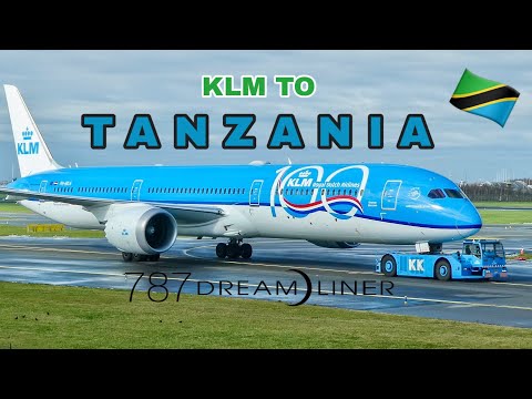 🇳🇱Amsterdam - Dar Es Salaam 🇹🇿 | KLM Boeing 787-10 [FULL FLIGHT REPORT]