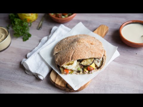 Sabich (Middle-Eastern Stuffed Sandwiches) Recipe
