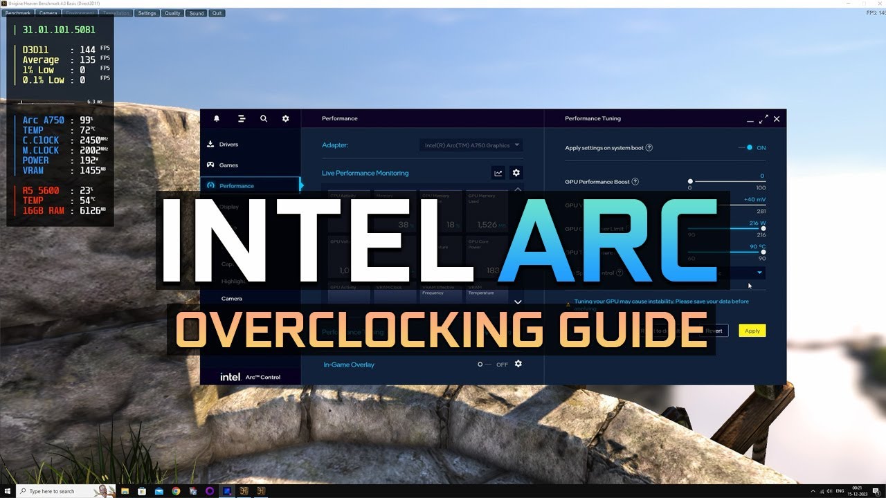 Basic Guide On How To Overclock Your Intel Arc GPU