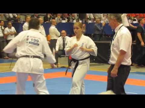 IFK 5th World Tournament Karate knockdown - Ioana Vaida VS Elena Suchkova