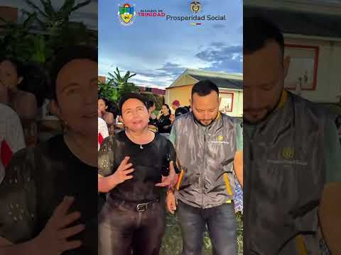 Alcaldesa municipal Damaris Abril entrega papa a población vulnerable de Trinidad.