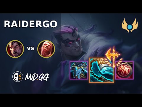 MID.GG: [ RaiderGO ] Darius TOP vs Vladimir | EUW CHALLENGER | LOL Season 2025