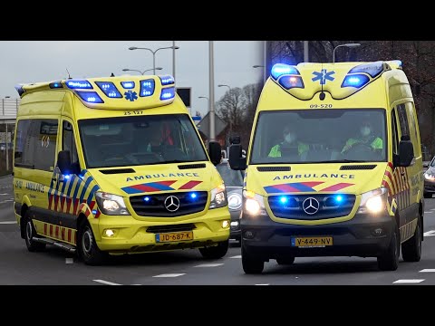 [18.02.2021] [Rijopleiding-] Ambulances met spoed in Zwolle