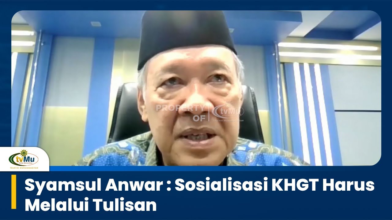 Syamsul Anwar Nilai Pentingnya Sosialisasi Kalender Hijriah Global Tunggal agar Dipahami Masyarakat