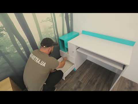 Стол письменный  BIU/130 "Моби"