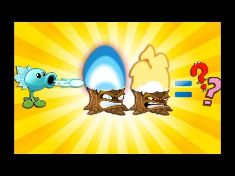 PvZ 2 Discovery - Every PEA Plants Fusion & Evolution NOOB - PRO - HACKER