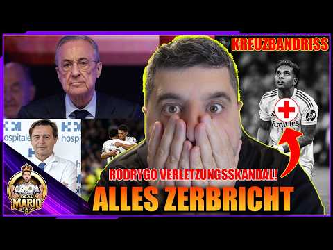 ⛔⚠️REAL MADRID on the verge of collapse⁉️BREAK OF TRUST, INJURIES & RODRYGO SCANDAL❌🤬