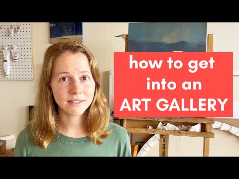 How to show your art at galleries ✷ How I started working with galleries as a self-taught artist
