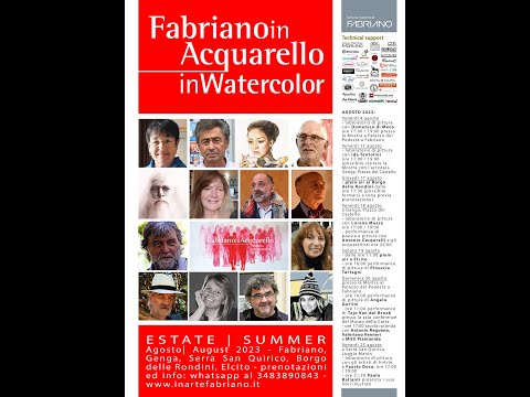 Eventos FabrianoInAcquarello 2023 em Fabriano - reportagem fotográfica NR2