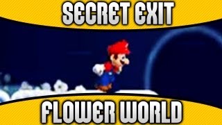 New Super Mario Bros. 2 - World 3-Fortress Secret Exit & Unlock Flower World