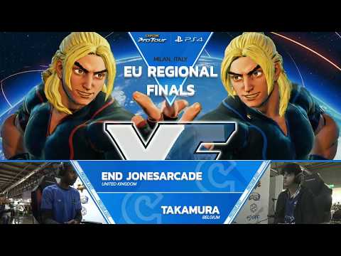 SFV: END JonesArcade vs Takamura - MGW 2017 - EU Last Chance Qualifier Loser's Finals - CPT 2017