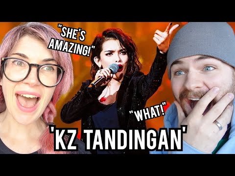 Wife's First Time Hearing KZ Tandingan | "Rolling In The Deep" Reaction