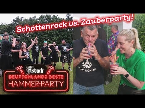Magische Ladies oder mächtige Schotten? Wo steigt die beste Hammer-Party?