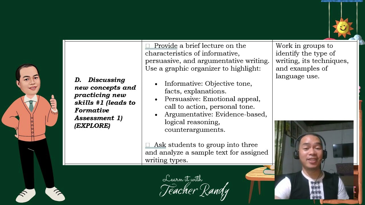 7Es Lesson Planning Model Explained | English with Teacher Randy