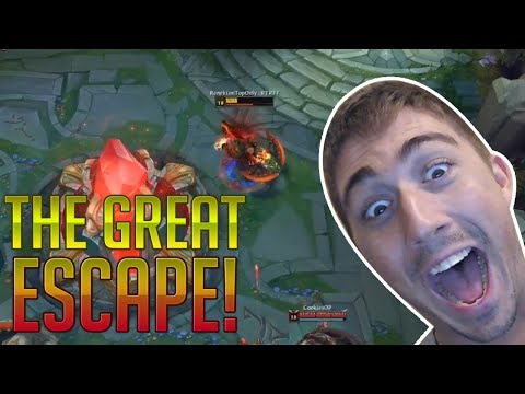 INSANE RTO ESCAPE! | DESTROYING Irelia | High Elo Ranked Gameplay!