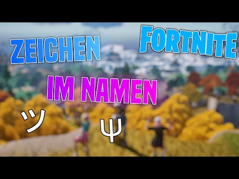 Use the Fortnite symbol in your name: ッ ψ
