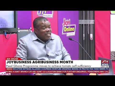 JoyBusiness Agribusiness Month: Feed Ghana Programme moves to achieve tomato self-sufficiency
