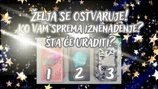 Download lagu ŽELJA SE OSTVARUJE! Ko Vam Sprema Iznenađenje? Šta će Uraditi? ❤️🔥💞 Izaberi Kartu Tarot  mp3