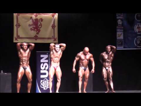 NABBA Scottish 2013 Class 2 Compulsory posing