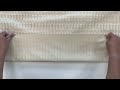 Dekostoff mit 3D-Plüschstruktur