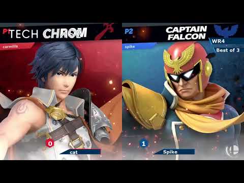 Tech Chase 17 - cat (Chrom/Fox) vs. Spike (Cpt. Falcon) WR4