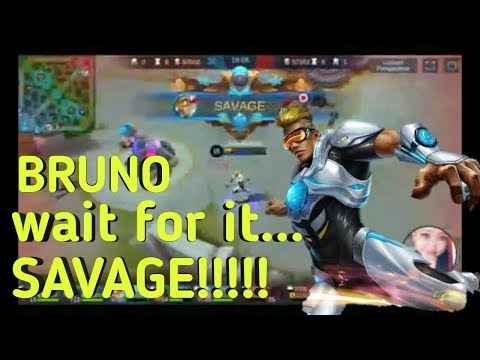Bruno impossible SAVAGE?! | Mobile Legends