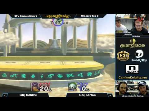 CFL Smackdown 10/25 - GK Gahtzu vs Sartron - PM Top 8