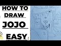 How To Draw Jojo Step By Step Jojo Kaise Banaye Jojo Easy Drawing Easy Jojo Drawing