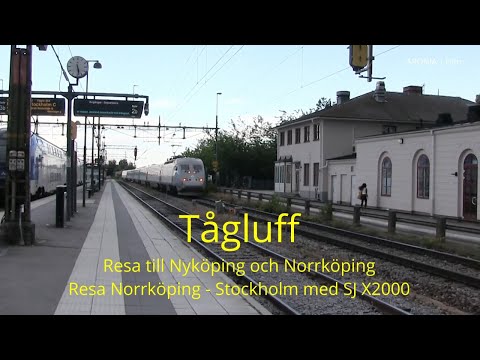 2021-06-26 TÅGLUFF Resa till Nyköping och Norrköping - Hemresa från Norrköping C till Stockholm C