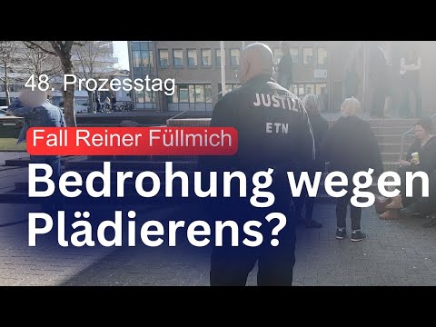 Reiner Fuellmich | 2025-03-21 - UPDATE - Prozesstag 48 - Bedrohung wegen Plädierens?