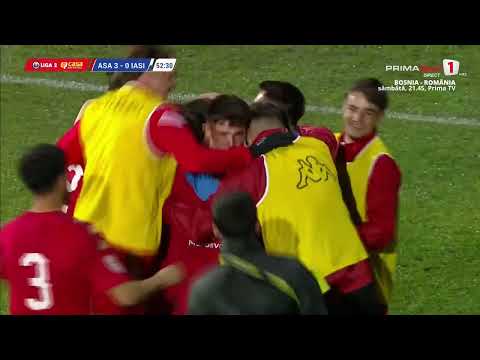 REZUMAT Liga 2: ASA Târgu Mureș - Poli Iași 4-0
