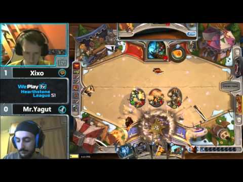 Weplay Hearthstone League Grand Final  Mr.Yagut vs XiXo