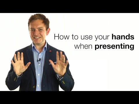 HOW TO USE YOUR HANDS WHEN PRESENTING Video