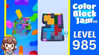 Solution du Niveau 985 de Color Block Jam
