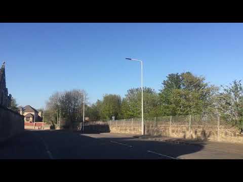 DRS 68004 “Rapid” with DRS coaches working 5L70 Cardenden To Mossend Down Yard