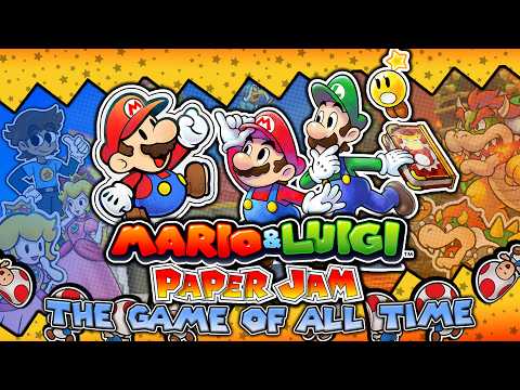 Mario & Luigi Paper Jam Is The Game of All Time - GoldConnor
