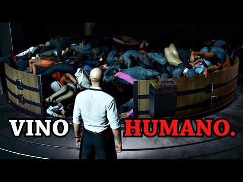 I Killed Everyone in Hitman. By Pressing Them Into Wine.