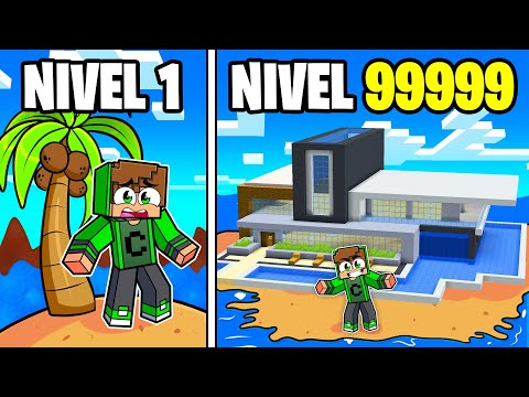 EVOLUINDO MINHA ILHA NO MINECRAFT