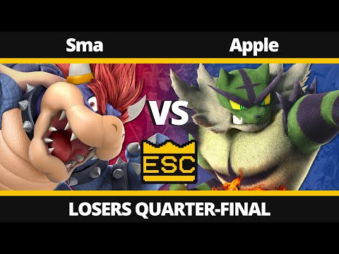 ESC 16 Losers Quarter-Final - Sma (Bowser) Vs. Apple (Incineroar) - SSBU Local Tournament