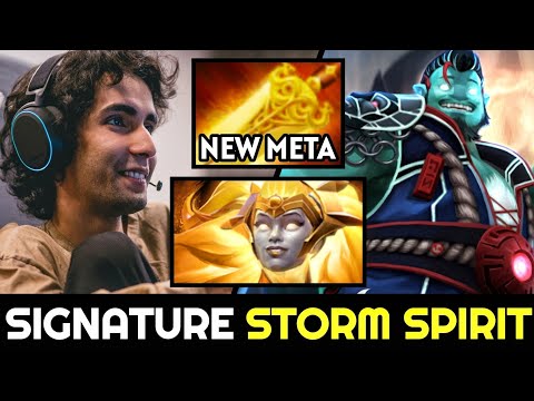 SUMAIL Signature Hero Storm Spirit ft New Meta Radiance Dawnbreaker 7.30c Dota 2