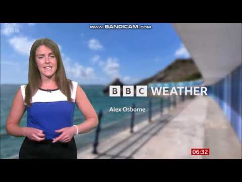 [HD] Alex Osbourne BBC ONE Spotlight weather July 19th 2023 - 60 fps Better Quality