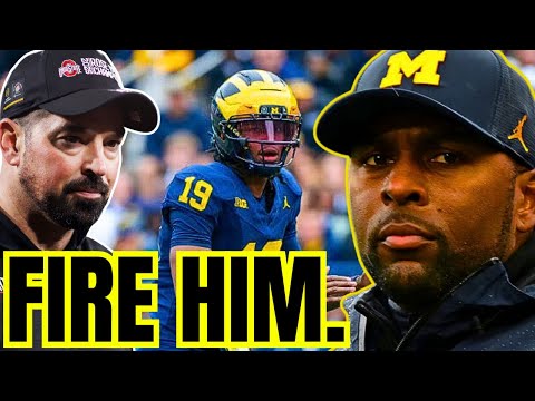 FIRE SHERRONE MOORE! Michigan Coach HANDCUFFS Bryce Underwood in BLOWOUT LOSS to Ohio State!